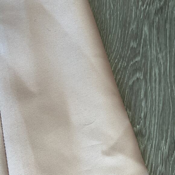 Alfred Sung Dress Size 14 Twill Trumpet Front Slit Cameo D758 - Picture 16 of 16